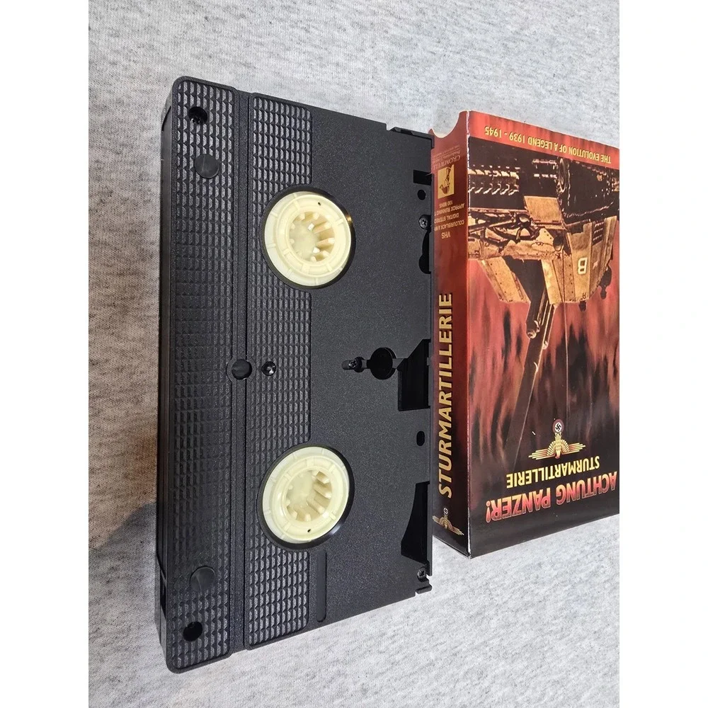 Achtung Panzer Sturmartillerie(VHS 1999)TESTED-RARE VINTAGE COLLECTIBLE
